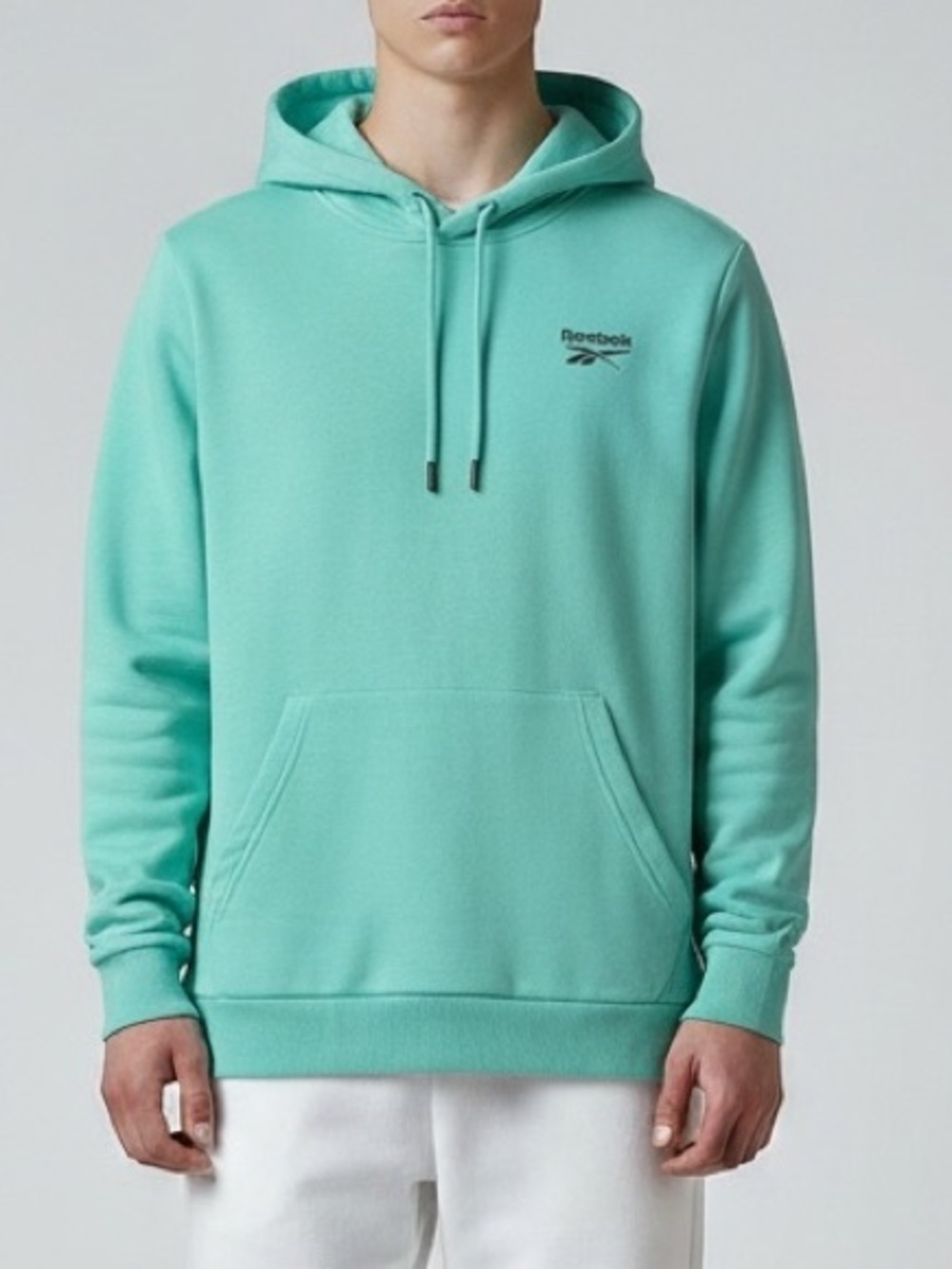 Reebok Identity Small Logo Men’s Pullover Hooded Sweatshirt